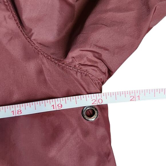 H&M LOGG men's bomber jacket burgundy size S - Picture 7 of 8